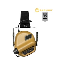 Opsmen Earmor M31 Mod3 Aktif Koruma Atış Kulaklığı Cayote Brown Kahverengi