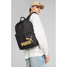 Puma Phase Unisex 22 L Sırt Çantası Siyah - Altın