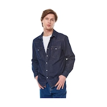 Levi's Classic Western Standard Red Cast Rinse Mavi Erkek Gömlek- Çok Renkli