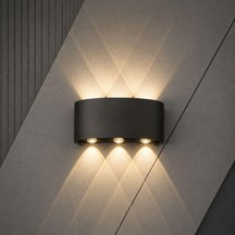 Dış Mekan Led Aplik 10 Watt Günışığı Cata Haiti 3'lü Aplik Ct-8011g