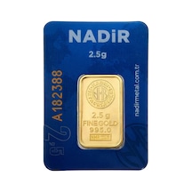 2.5 Gr 24 Ayar Nadir Gram Altın