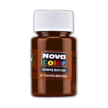 Kumaş Boyası Tişört Çanta Tekstil Boyası 30 Ml 1 Adet Nova Color Kumaş Boyası 1 Adet