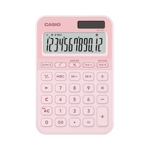 Casio Ms-20yc-lp 12 Hane Açık Pembe Masa Üstü Hesap Makinesi Beyaz