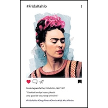 Aylak Adam Hobi-Frida Kahlo Profil Bookstagram Defter