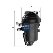 Chevrolet Captiva Yakit Filtresi 2.0 2007-2012 Ufı 5512500