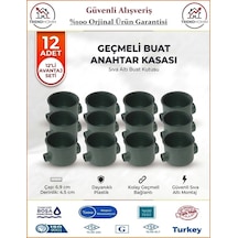 Trendhomm Anahtar Kasası - Geçmeli Sıva Altı - 12 Adet