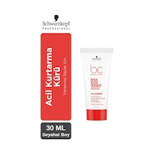 Bc Clean İşlem Görmüş ve Yıpranmış Saçlar için Acil Kurtarma Maskesi 30 ML