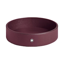 Montblanc Cassis Derisi Büyük Boy Yuvarlak Masa Tepsisi 134682 Bordo
