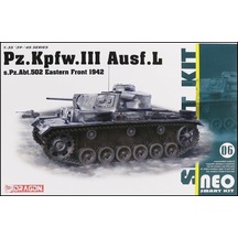 Dragon 6957 1/35 Ölçek, Pz.kpfw.ııı Ausf..l 502. Alay Leningrad 1942/43 Tankı Plastik Model Kiti-51099