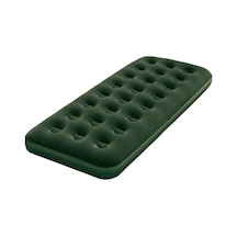 Bestway 67446 Flocked Single Green Tek Kişilik Şişme Yatak Lacivert