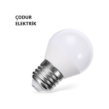7w E27 Duylu 3000 Kelvin Gün Işığı Sarı Işık G45 E Enerji Led Top Ampul 540 Lümen Gün Işığı E27 Le