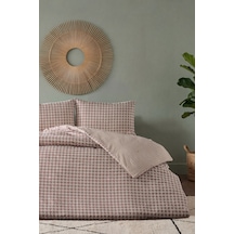 Harmony Easy Cotton Nevresim Takımı Çift Caprı Bej