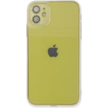 Newface Apple Uyumlu iPhone 12 Kılıf Fly Lens Silikon - Şeffaf Şeffaf