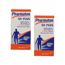 Pharmaton 50 Plus Kapsül 2 x 60 Kapsül
