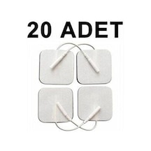 20 Adet Tens Pediı Kablolu Yedek Elektrot 5x5 Tens Pedi