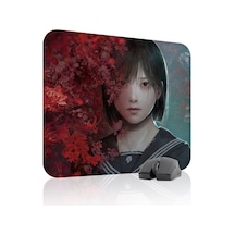 Silent Hill Kaymaz Dikişli Kauçuk Oyuncu Mousepad V4 - 48x40 Xl Gaming Mouse Pad Fare Altlığı