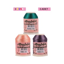 3 Adet Altınbaşak Oya Ve Dantel İpi 20 Gr - Royaleks - No: 415 - 970 - 745