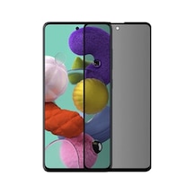 Lexroo Galaxy A72 5d Privacy Cam Ekran Koruyucu - Siyah