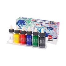 Red Apple Ebru Boyası 6 Renkx25 Ml Set