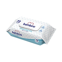 Bambino Alkolsüz Islak Havlu 72'Li Mavi