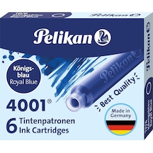 Pelikan Kartuş Serisi Tp6x Dolma Kalem Kartuşu Mavi Diğer