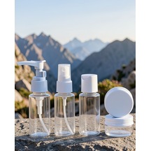5'li Seyahat Dolum Şişe Seti 30 Ml Mavi Uczzz5liseyahatşişesimavi Diğer
