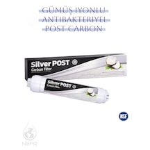 Gümüş Iyonlu Silver Coconatlı Nano Antibakteriyal Post Carbon Filtre Nsf Onaylı