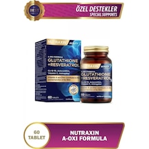 Nutraxin A-Oxi Formula Glutathione Resveratrol 60 Tablet Astaksantin Q-10 Çinko Bakır Selenyum