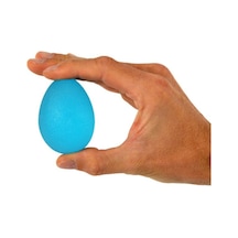 Egg - Silikon El Egzersiz Topu Mavi - Ekstra Sert