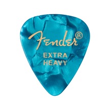 Fender 1980351608 351 Premium Extra Heavy Gitar Penası Ocean Turquoise Okyanus Turkuazı Rengi Selüloit Malzeme İle Doğal Çalım Hissi