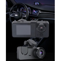 3 Kameralı Araç İçi Dvr Video Kaydedici Uuczzzaraçiçikameraaaa3