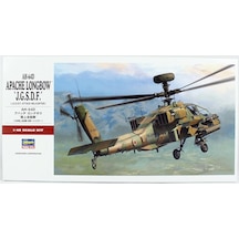 Hasegawa Pt42 7242 1/48 Ölçek, Ah-64d Apache Longbow Jgsdf , Askeri Helikopter Plastik Model Kiti