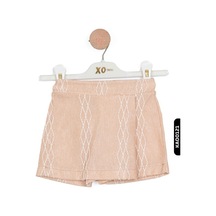 Xo Kids Kız Çocuk Şort 9ay-4 Yaş 56608 Vizon