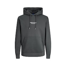 Jack & Jones Jorvesterbro Sweat Hood Noos Erkek Sweatshirt 12241687 Asphalt