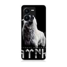 Vivo Y35 Uyumlu Bozkurt Baştürk Desenli Silikon Kılıf