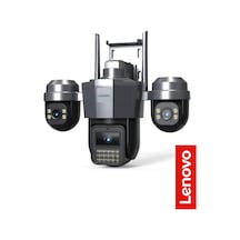 Smart Wi-fi Ip Güvenlik Kamerası 3 X 3mp Ptz Gri Siyah W11cz