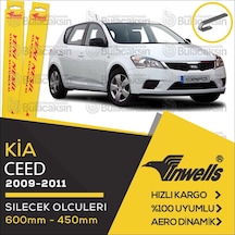 Kia Ceed Muz Silecek Takımı 2009-2011 İnwells