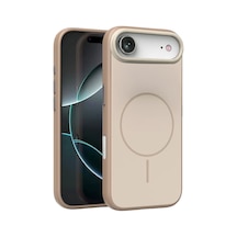 Apple iPhone  Uyumlu,  17 Air Magsafe Kapak - Gold