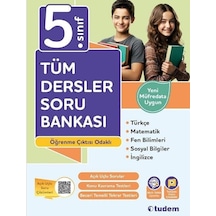 Tudem 5. Sınıf Tüm Dersler Soru Bankası Tudem Yayınları