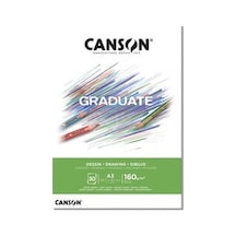 Canson Çizim Bloğu Graduate Dessın Beyaz 30 Sy A3 160  Gr