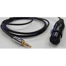 Bilgisayar Mikrofon Çevirici - Kaliteli - 3.5 Mm Trs Erkek - Xlr