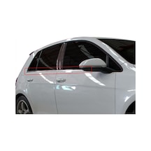 Volkswagen Golf 7 Cam Çıtası 4 Prç  Krom 2013 ve Sonrası