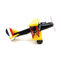 Dekoratif Metal Uçak Çift Kanatlı Vintage Ev Ofis Hediyelik Arbltgswkrwu03ı9v93