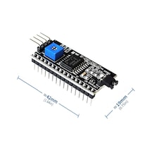 Iıc I2c Seri Lcd Modül 1602 2004 Lcd Adapter Plate 16x2 Lcd 20x4