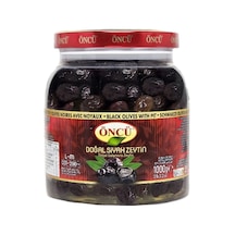 5 Adet Öncü Siyah Yağlı Zeytin L-m 1 Kg