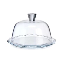 Paşabahçe 96874 Kek Servis Fanusu 24x18 Cm Beyaz