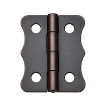 Lb Antik Bakır 100 Adet Papatya Menteşe Düz 30x23 Mm - Dekoratif Çerçeve Fener Kutu Menteşesi