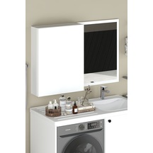 Sany Aynalı Banyo Dolabı, Banyo Üst Dolabı Beyaz
