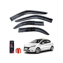 Caraks Peugeot 208 Mügen Cam Rüzgarlığı 2012-2019 Arası 4'lü Takım + Koku