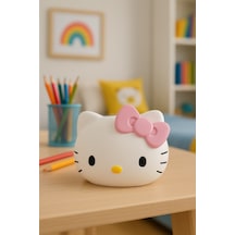 Hello Kitty Kalemlik Kutusu El Boyaması Masaüstü Organizer Diğer